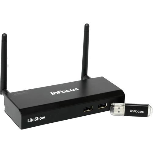 InFocus LiteShow 4 Wireless Presentation Adapter INLITESHOW4, InFocus, LiteShow, 4, Wireless, Presentation, Adapter, INLITESHOW4,