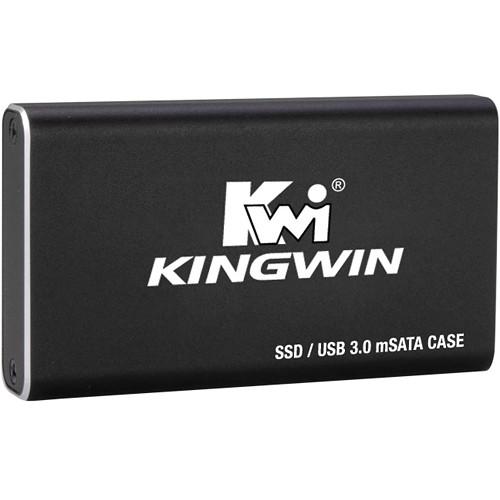 Kingwin KM-U3MSATA USB 3.0 Mini SATA SSD Enclosure KM-U3MSATA, Kingwin, KM-U3MSATA, USB, 3.0, Mini, SATA, SSD, Enclosure, KM-U3MSATA