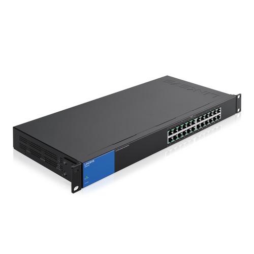 Linksys LGS124P 24-Port Unmanaged PoE Switch LGS124P, Linksys, LGS124P, 24-Port, Unmanaged, PoE, Switch, LGS124P,