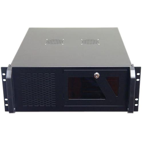 Logisys 4U Industrial Rackmount Case with 3 External CS4802BK