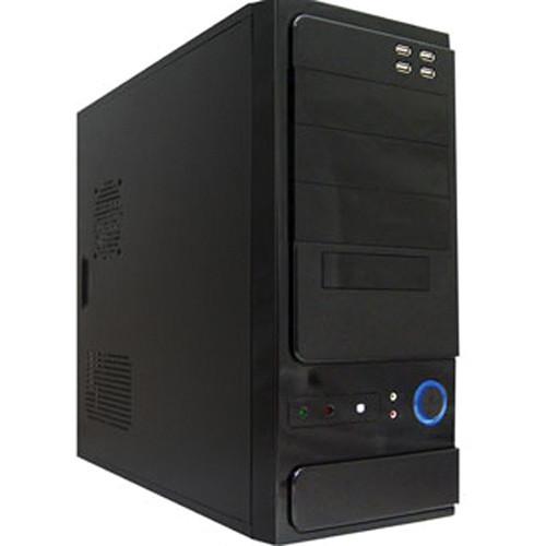 Logisys CS301BK 10-Bay Mid-Tower SOHO Case with 480W CS301BK