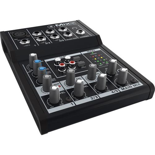 Mackie  Mix5 - 5-Channel Compact Mixer MIX5