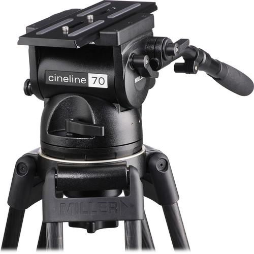 Miller  Cineline 70 Fluid Head (150mm) 1055, Miller, Cineline, 70, Fluid, Head, 150mm, 1055, Video