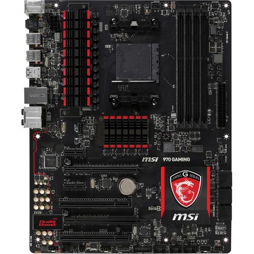 MSI 970 GAMING Desktop Motherboard with Two PCle 970 GAMING