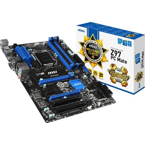 MSI  Z97 PC MATE Motherboard Z97 PC MATE