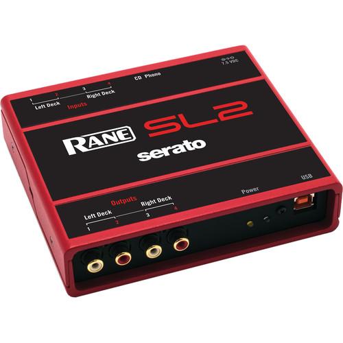 Rane SL2 Interface for Serato Scratch Live (Red) SL2 RED