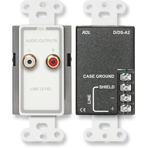 RDL  D-A2 Line Output Assembly (White) D-A2, RDL, D-A2, Line, Output, Assembly, White, D-A2, Video