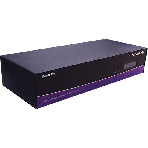 Smart-AVI DVN-16Pro 16-Port DVI-D KVM Switch DVN-16PRO-S, Smart-AVI, DVN-16Pro, 16-Port, DVI-D, KVM, Switch, DVN-16PRO-S,