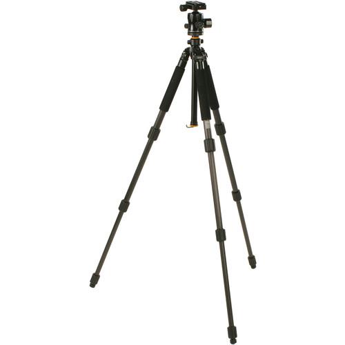 Smith-Victor CF100X Black Diamond Carbon Fiber Tripod 700419, Smith-Victor, CF100X, Black, Diamond, Carbon, Fiber, Tripod, 700419,