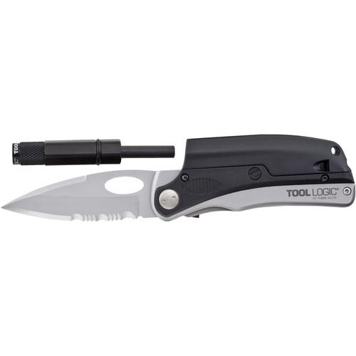 SOG Tool Logic SLPro Silver-Fire Folding Knife SLP2, SOG, Tool, Logic, SLPro, Silver-Fire, Folding, Knife, SLP2,