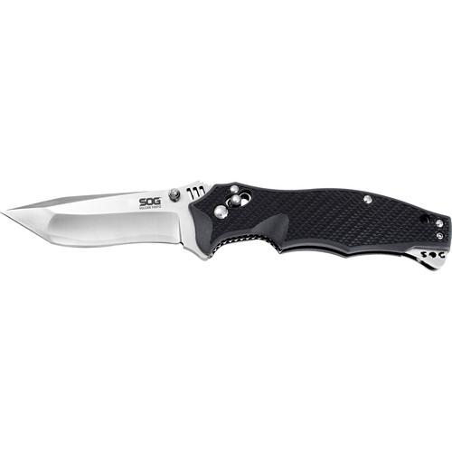 SOG Vulcan Folding Knife (Satin, Tanto, Straight Edge) VL-03, SOG, Vulcan, Folding, Knife, Satin, Tanto, Straight, Edge, VL-03,