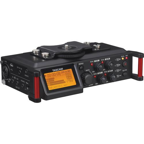 Tascam DR-70D 4-Channel Audio Recording Device for DSLR DR-70D