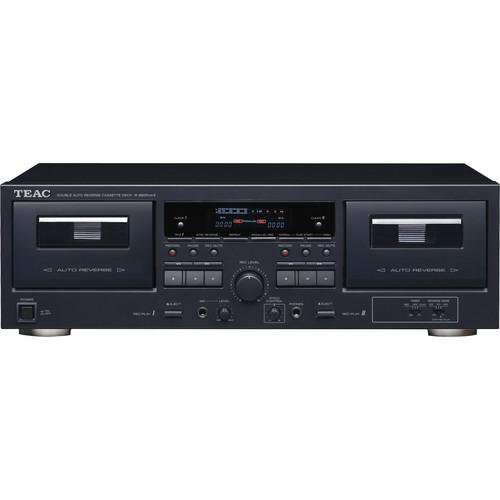 Teac W-890RmkII Double Auto-Reverse Dual Cassette W-890RMK2-BK