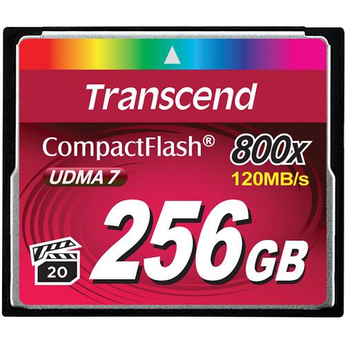 Transcend 256GB 800x CompactFlash Memory Card UDMA TS256GCF800, Transcend, 256GB, 800x, CompactFlash, Memory, Card, UDMA, TS256GCF800
