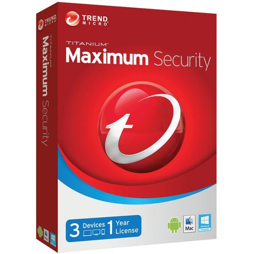 Trend Micro Titanium Maximum Security 2014 733199442848