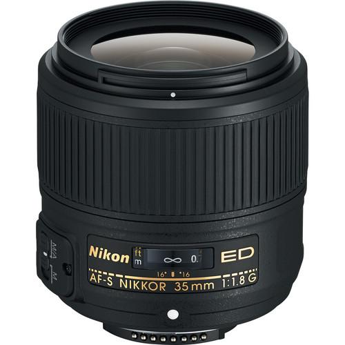 Used Nikon  AF-S NIKKOR 35mm f/1.8G ED Lens 2215B