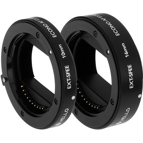 Vello EXT-SFEE Econo Auto Focus Extension Tube Set EXT-SFEE