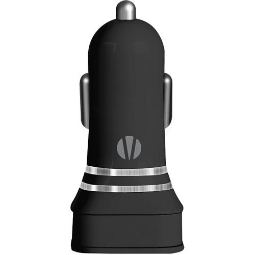 Vivitar 2 Amp Dual USB Car Power Adapter (Black) V13289-S-BLACK