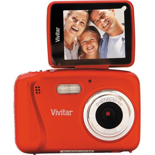 Vivitar  ViviCam iTwist S124 (Red) VS124-RED-FR, Vivitar, ViviCam, iTwist, S124, Red, VS124-RED-FR, Video