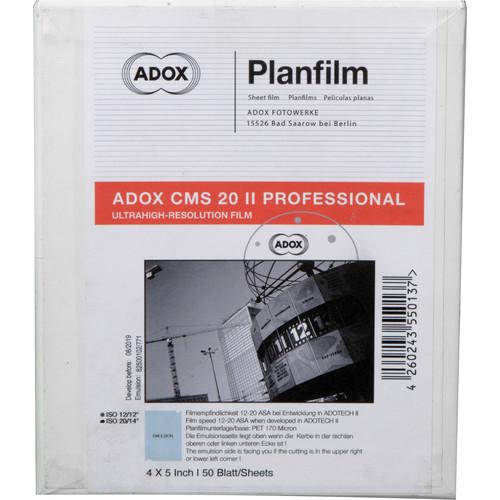Adox CMS 20 II Professional 4 x 5