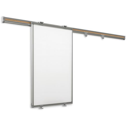 Best Rite 62850 6' Whiteboard Track System with Sliding 62850