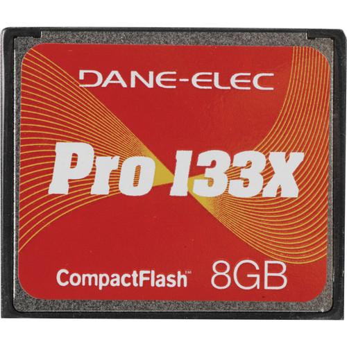 Dane-Elec 8GB Compact 133X Compact Flash Memory Card 8106B001, Dane-Elec, 8GB, Compact, 133X, Compact, Flash, Memory, Card, 8106B001