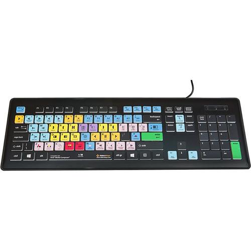 Editors Keys Dedicated Backlit PC Keyboard EK-KB-PT-BLW-US