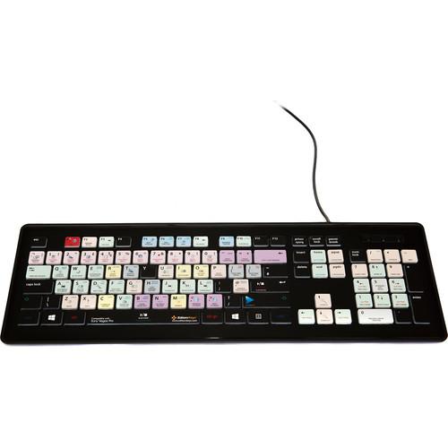 Editors Keys Dedicated Backlit PC Keyboard EK-KB-VEGA-BLW-US