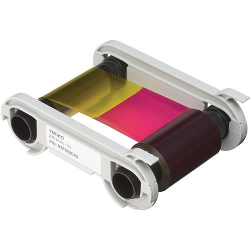 Evolis YMCKO 5-Panel Color Ribbon Cassette for Zenius R5F002AAA