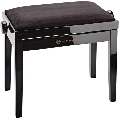 K&M 13901 Piano Bench with Gloss Finish & 13901-100-21