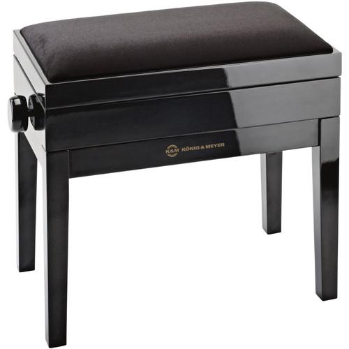 K&M Piano Bench with Sheet Music Storage & 13950-100-21