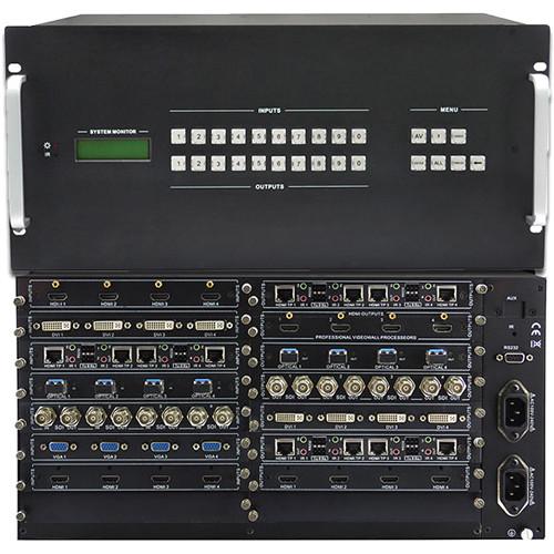 KanexPro 32x32 Modular Matrix Switcher Chassis (5RU) HDMMX3232, KanexPro, 32x32, Modular, Matrix, Switcher, Chassis, 5RU, HDMMX3232