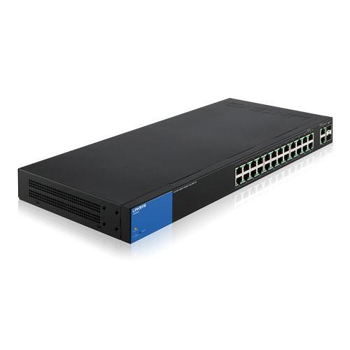 Linksys LGS326P 26-Port Smart Gigabit PoE  Switch LGS326P, Linksys, LGS326P, 26-Port, Smart, Gigabit, PoE, Switch, LGS326P,