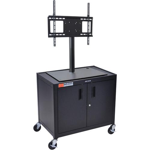 Luxor AV30XLC-LCD Steel Mobile Cabinet Cart AV30XLC-LCD