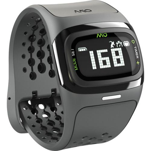 Mio Global ALPHA 2 Heart Rate Sport Watch (Black Trim) 58P-BLK