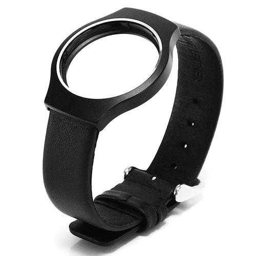 Misfit Wearables Pebbled Leather Band for Shine (Black) SB1E0