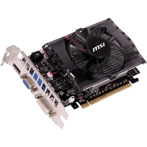 MSI  GeForce GT 730 Graphics Card N730-2GD3, MSI, GeForce, GT, 730, Graphics, Card, N730-2GD3, Video