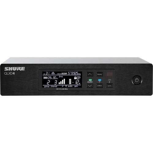 Shure  QLXD4 Digital Wireless Receiver QLXD4-G50