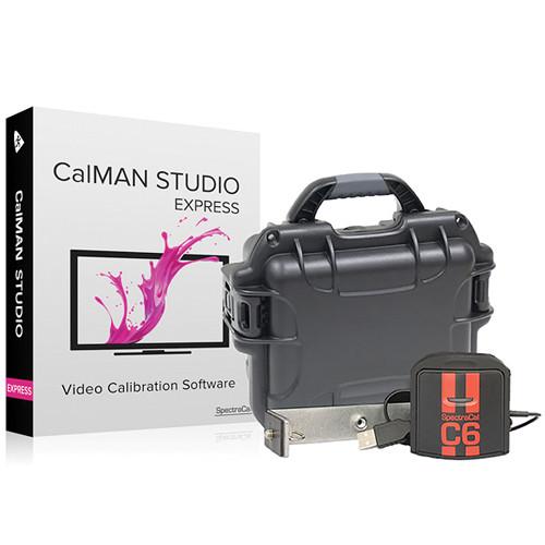 SpectraCal CalMAN Studio EXPRESS with C6 Colorimeter SC-ASMSXC6, SpectraCal, CalMAN, Studio, EXPRESS, with, C6, Colorimeter, SC-ASMSXC6