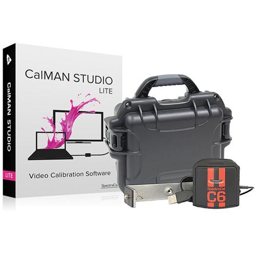 SpectraCal CalMAN Studio Lite with C6 Colorimeter SC-ASMSLC6, SpectraCal, CalMAN, Studio, Lite, with, C6, Colorimeter, SC-ASMSLC6,