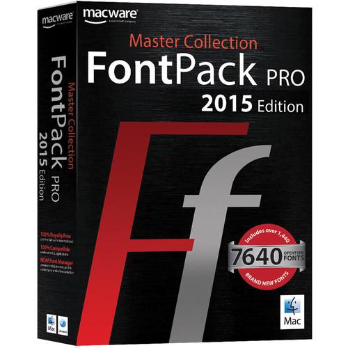 Summitsoft FontPack Pro Master Collection for Mac 00338-4