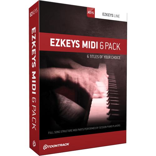 Toontrack  Ez Keys MIDI 6 Pack TT051