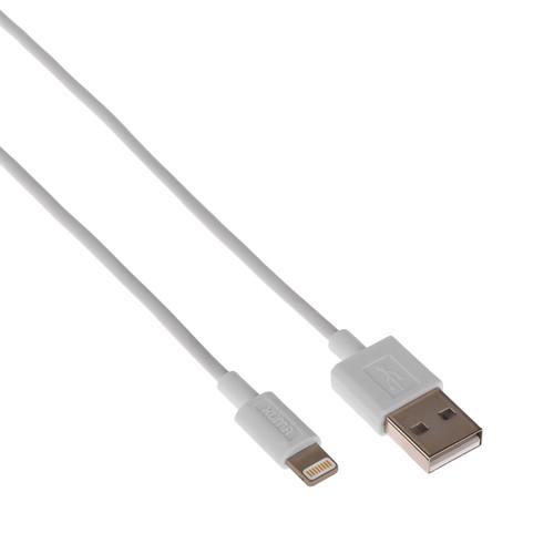 Xuma 3.3' (1m) Lightning Charge & Sync Cable (White), Xuma, 3.3', 1m, Lightning, Charge, &, Sync, Cable, White,