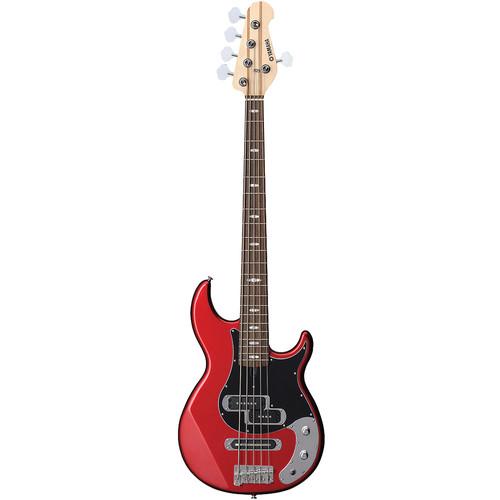 Yamaha BB425X 5-String Electric Bass (Red Metallic) BB425X RM, Yamaha, BB425X, 5-String, Electric, Bass, Red, Metallic, BB425X, RM