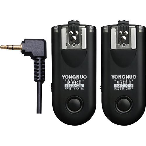Yongnuo RF-603C II Wireless Flash Trigger Kit RF-603II C1