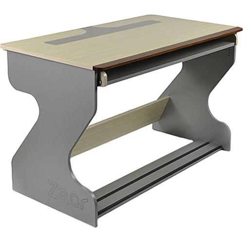 Zaor Miza Jr. Compact Desk (Titanium/Wenge) MZ-JR-TIT-WEN