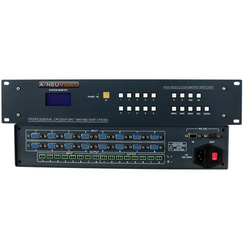 A-Neuvideo 24x2 VGA Serial Matrix Switcher ANI-VGA2402, A-Neuvideo, 24x2, VGA, Serial, Matrix, Switcher, ANI-VGA2402,