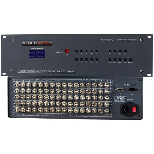 A-Neuvideo 4x4 RGB Serial Matrix Switcher ANI-RGB404, A-Neuvideo, 4x4, RGB, Serial, Matrix, Switcher, ANI-RGB404,