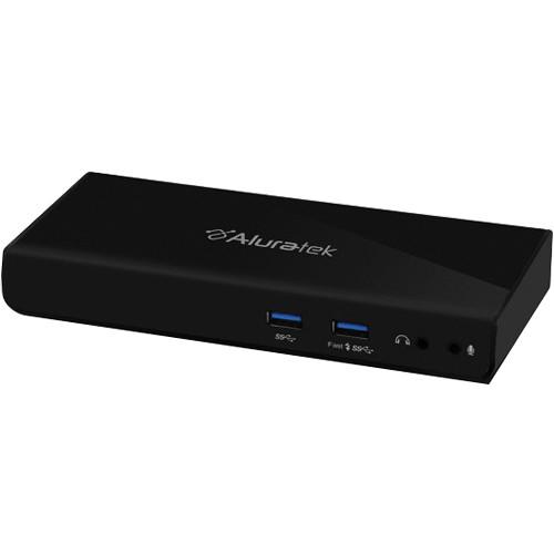 Aluratek USB 3.0 Dual Display Docking Station AUDS0302F, Aluratek, USB, 3.0, Dual, Display, Docking, Station, AUDS0302F,