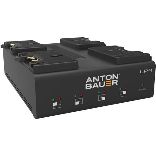 Anton Bauer LP4 Quad Gold-Mount Battery Charger 8475-0126